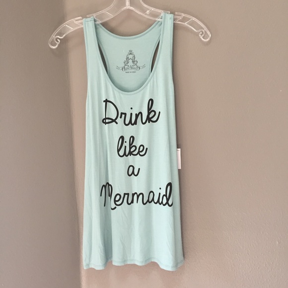 🆕✨ Drink 🍹 Like a Mermaid 🌈 Tank - Picture 4 of 4