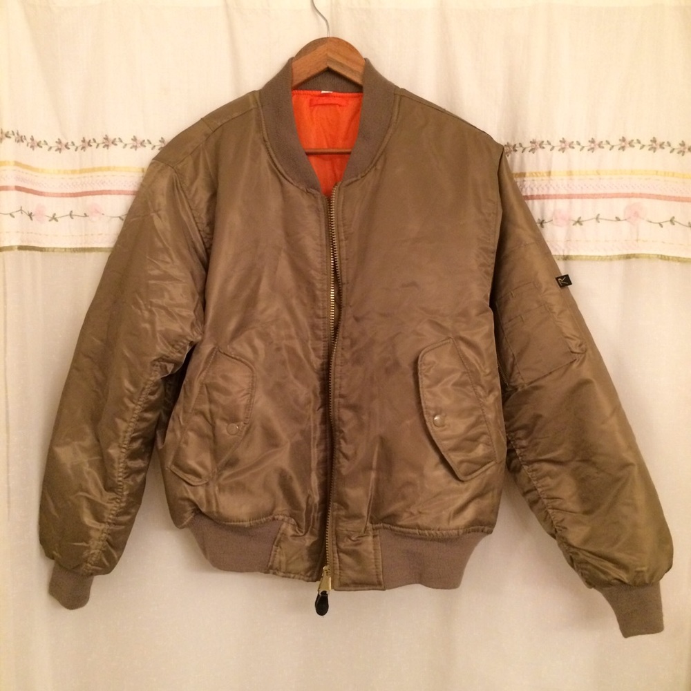🔴SOLD🔴 NWOT Rothco MA-1 Reversible Flight Jacket - Picture 1 of 5