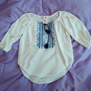 Girl's rayon tunic, size small