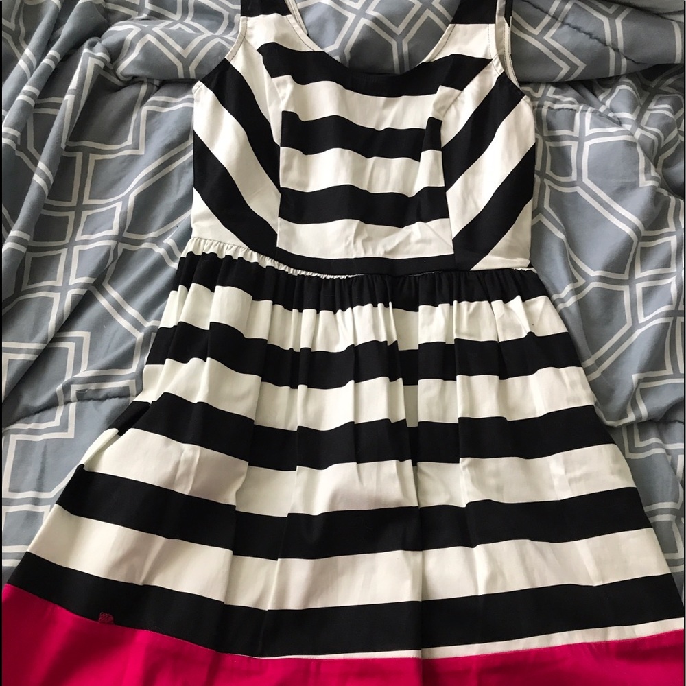 Cute striped dress for spring!