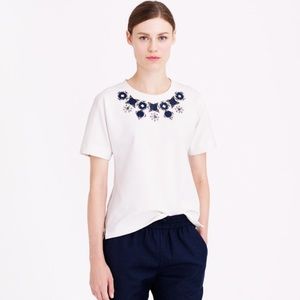 JCrew Structured necklace T-shirt size L