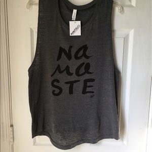BNWT Namaste Tank - says 2x but fits like a large