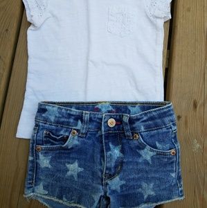 Levi' s Fourth of July Shorts, Carter's Top