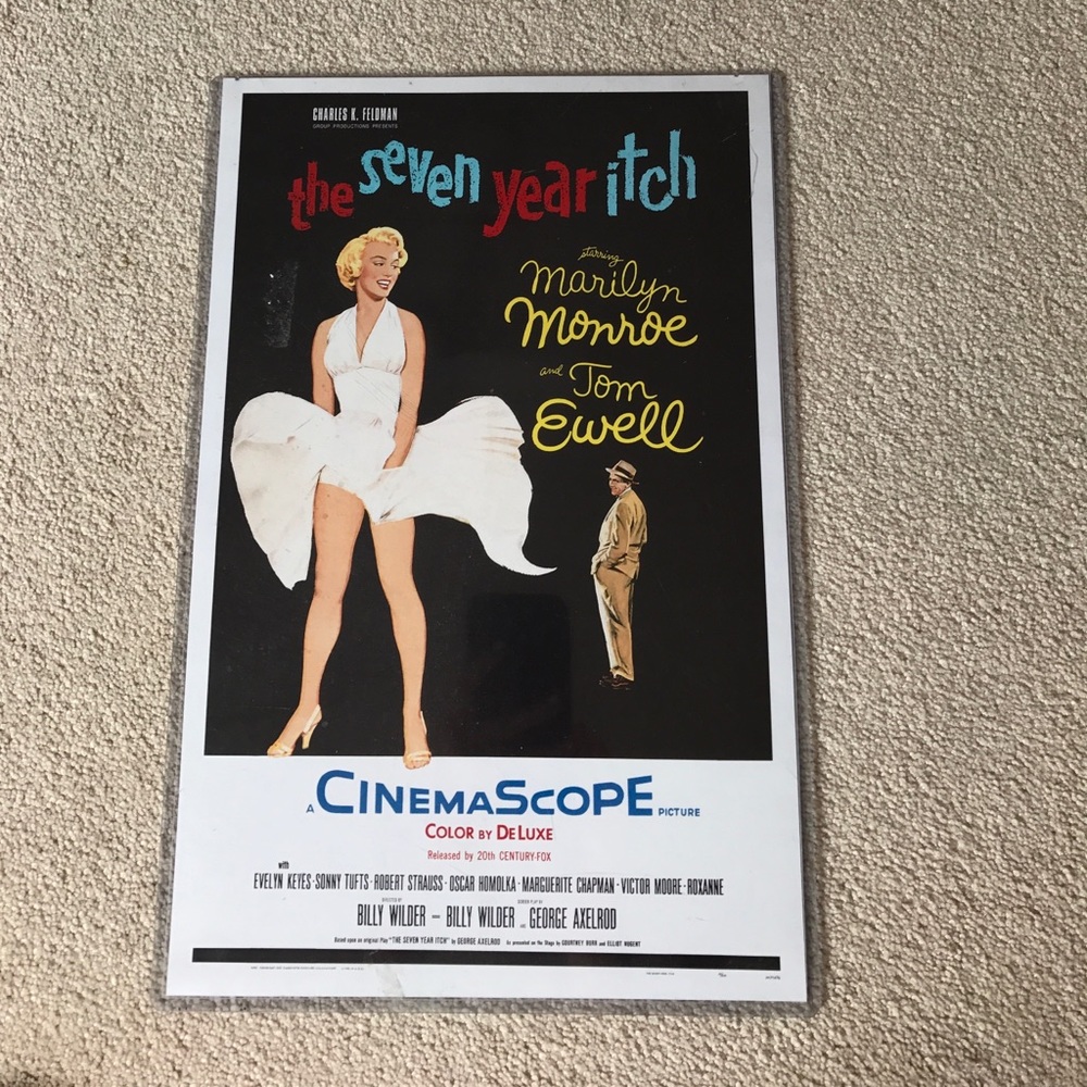 vintage marilyn monroe sign. negotiable