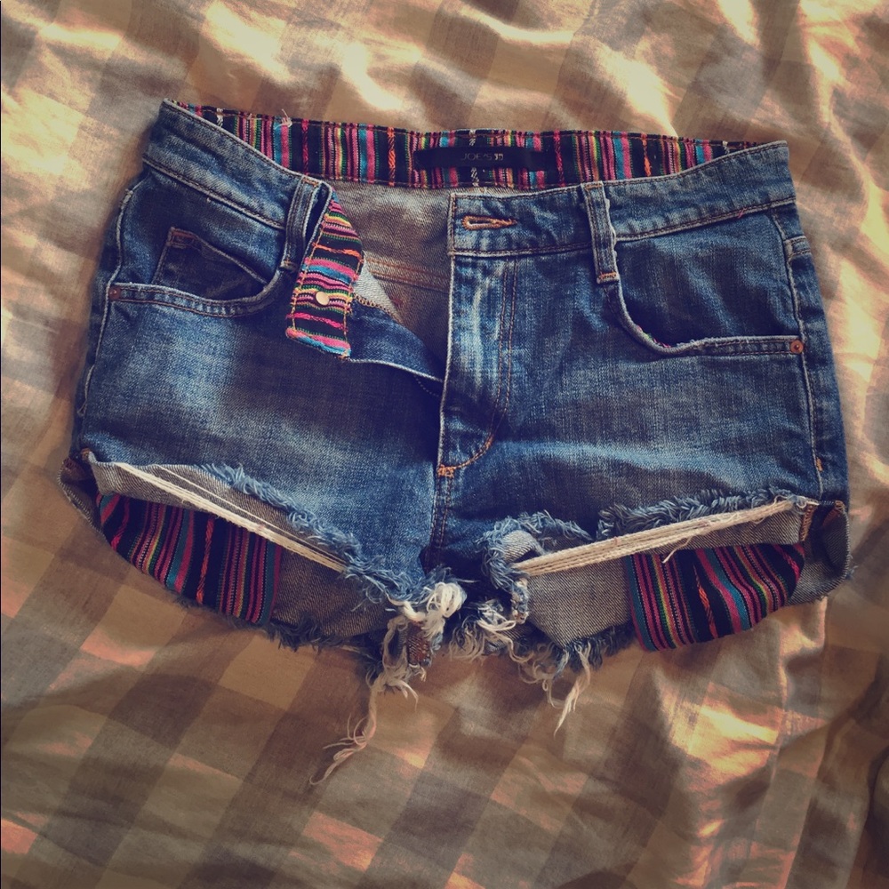Joe's Jeans fiesta distressed shorts Size 28
