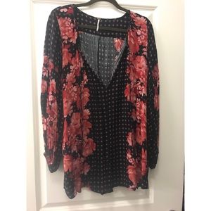 Free people floral romper