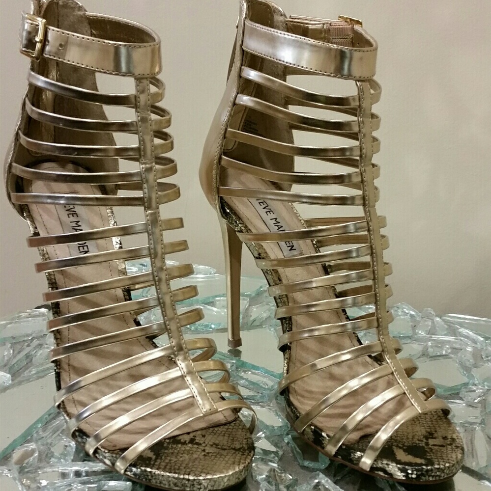 Sexy Gold Heels