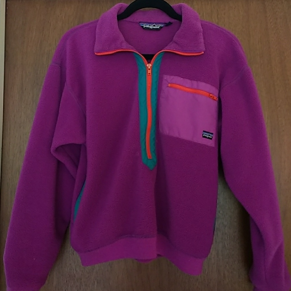 Vintage Patagonia 3/4 Zip Thick Pullover Fleece