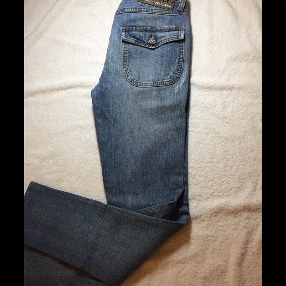SOLD Blumarine Vintage Jeans with Silver Discs - Picture 8 of 8