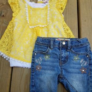 Little Lass Top & Arizona Shorts