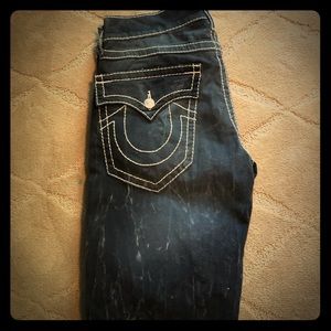 Size 33 true religions worn once