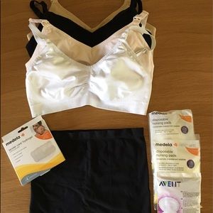 Nursing Bra Bundle w/ Bonus Belly Band
