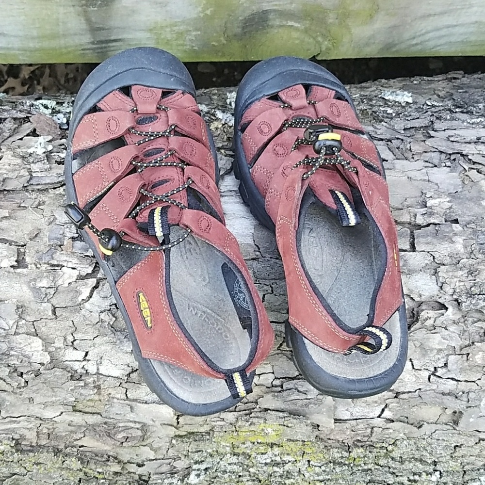 Original Keen Newport Burgundy Leather 7