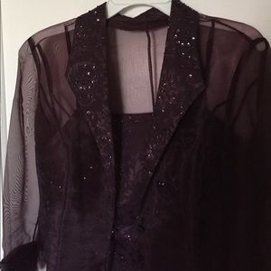 Formal Dark Purple/ Burgundy dress