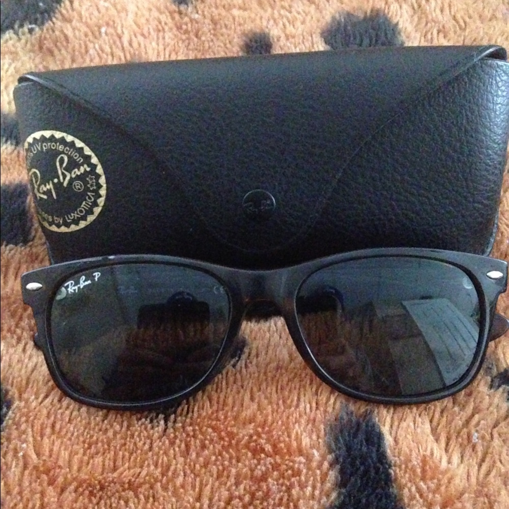 Authentic polarized ray Ban Wayfarer