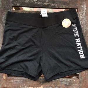 Victoria's Secret Pink Nation yoga shorts med