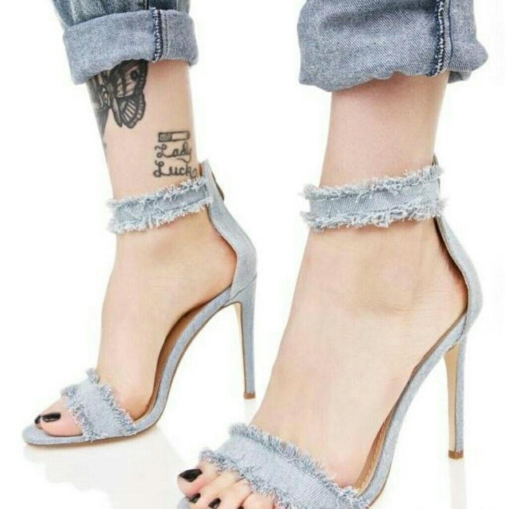 Sexy Denim Sandals
