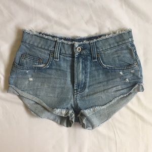 LF Stores Carmar Car Mar High Waisted Denim Shorts