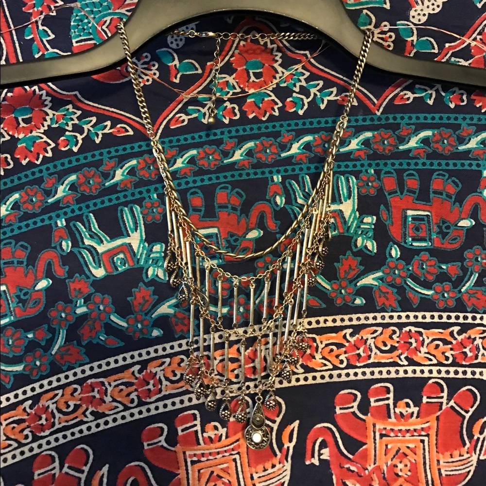 Antique Gold Statement Necklace 🌻💖⚡️