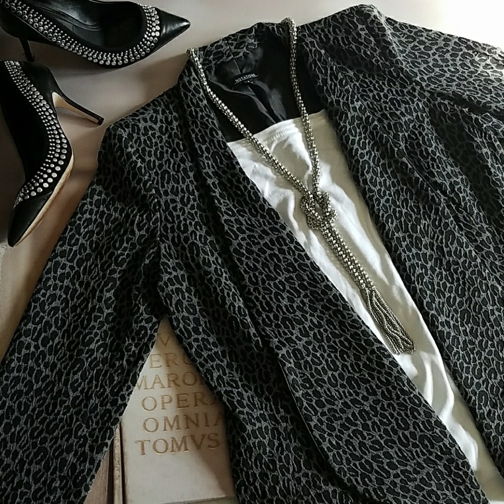 NWOT Leopard Print Blazer.
