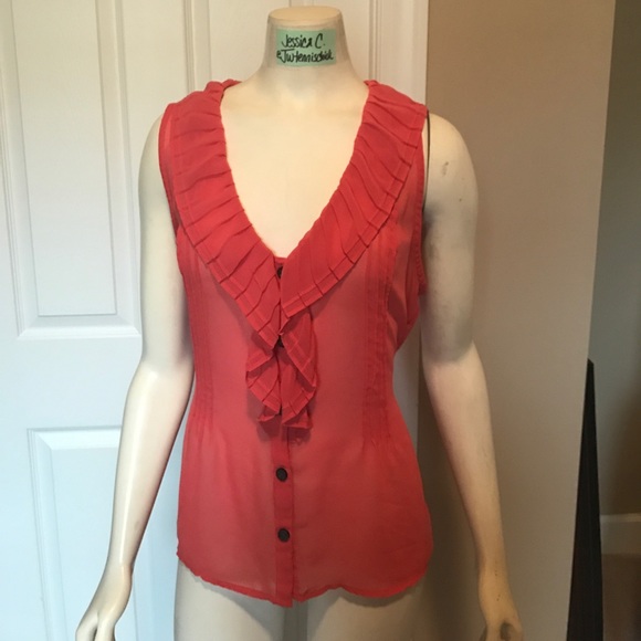 Banana Republic Tops - Banana Republic Coral tank large