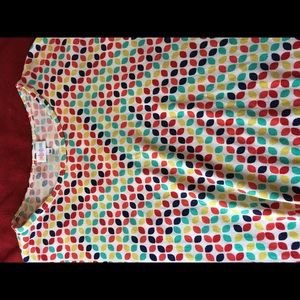 LuLaRoe Irma Multi-colored