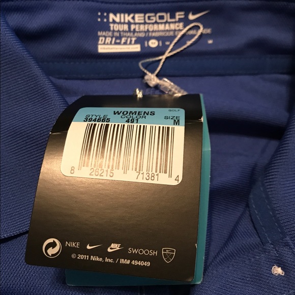 Women's Memphis Football Nike Dri-Fit Golf Shirt - Picture 3 of 4