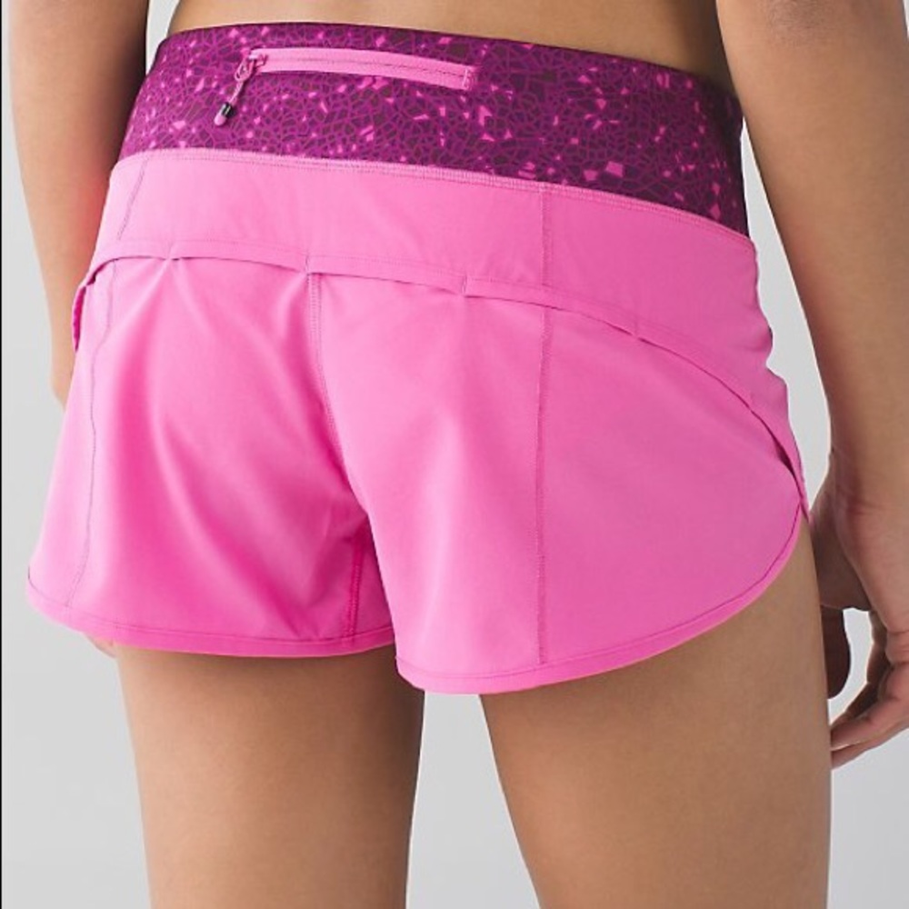 lululemon speed short size 6