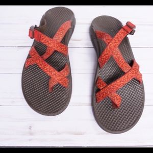 Red/Coral Chaco's