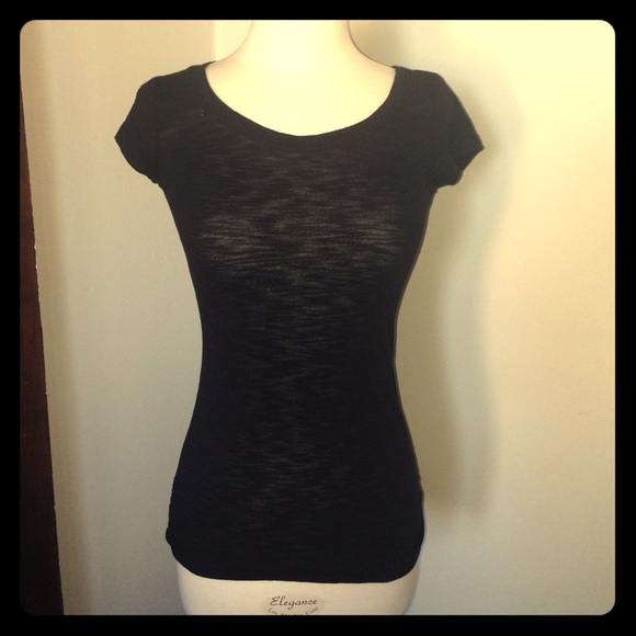 Mudd Black Short Sleeve Top - Picture 1 of 4