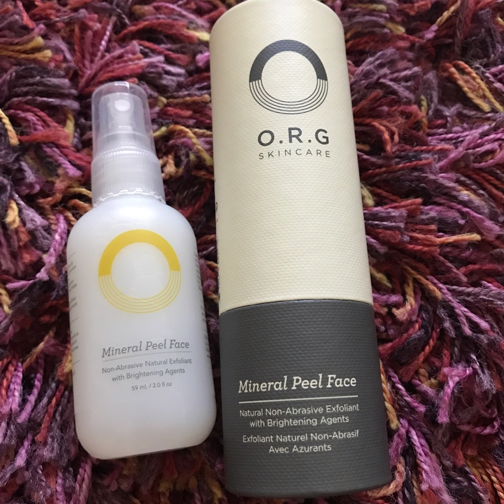 O.R.G Mineral Peel Face ✨