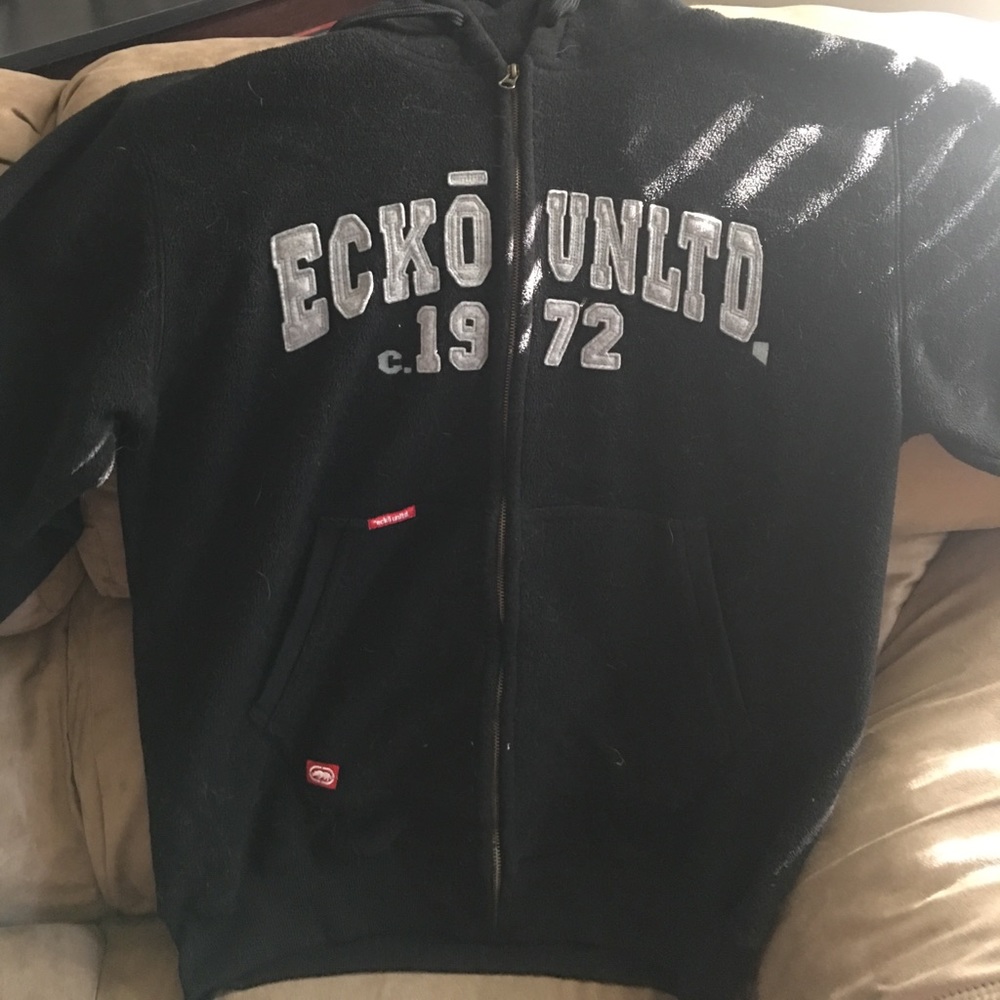 Ecko Unlimited black fleece sweatshirt