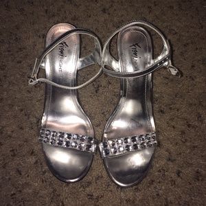 Sassy silver heels!!