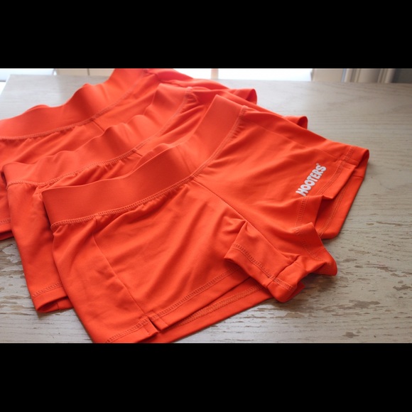 Cheeky Hooters shorts in Orange XXS | SOLD OUT - Picture 1 of 2