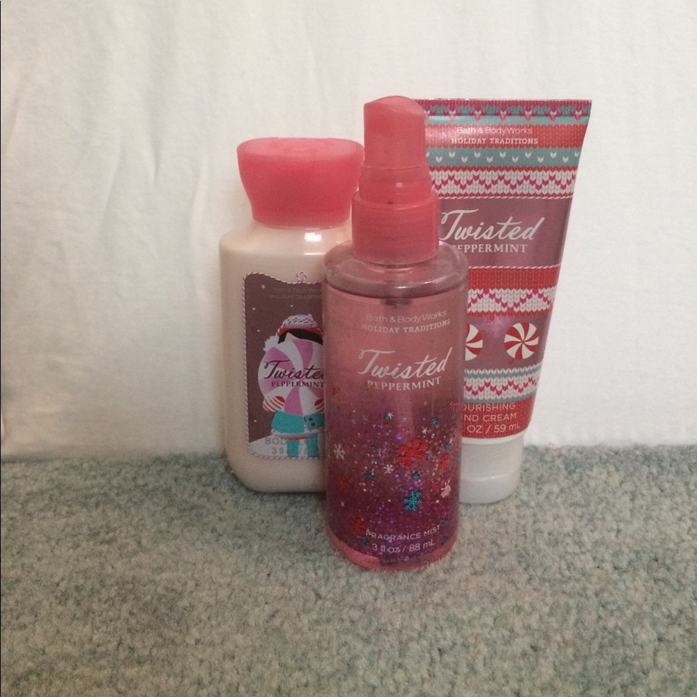 Used B&BW twisted peppermint bundle