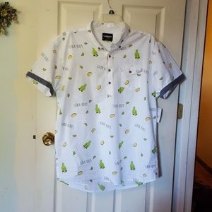 Men's Carbon Short Sleeve Shirt Party Time!