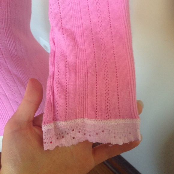 Lovely Mimi & Coco Pink Top with Lace Trim - Picture 4 of 6