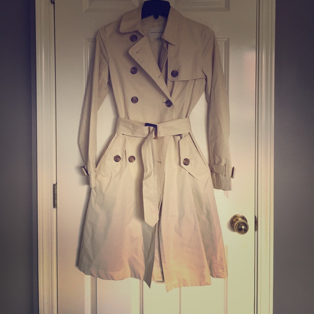Classic Banana Republic Rain Coat