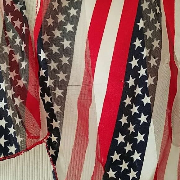 4th of July patriot scarf - Picture 4 of 4