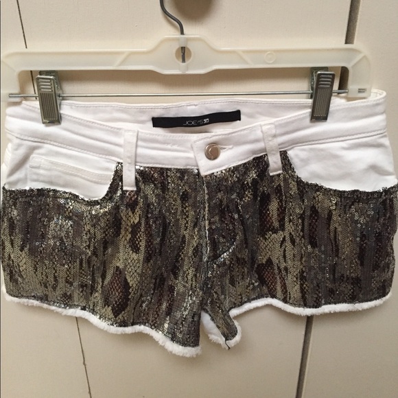 Joe's Jean's Sequined Shorts - Picture 1 of 4