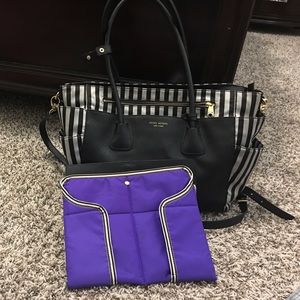 Henri Bendel Diaper bag with changing pad.