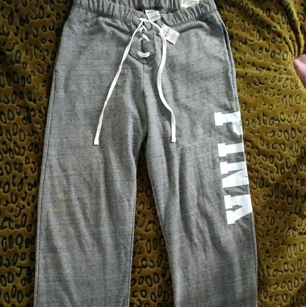 Grey Victoria's Secret BOYFRIEND sweatpants