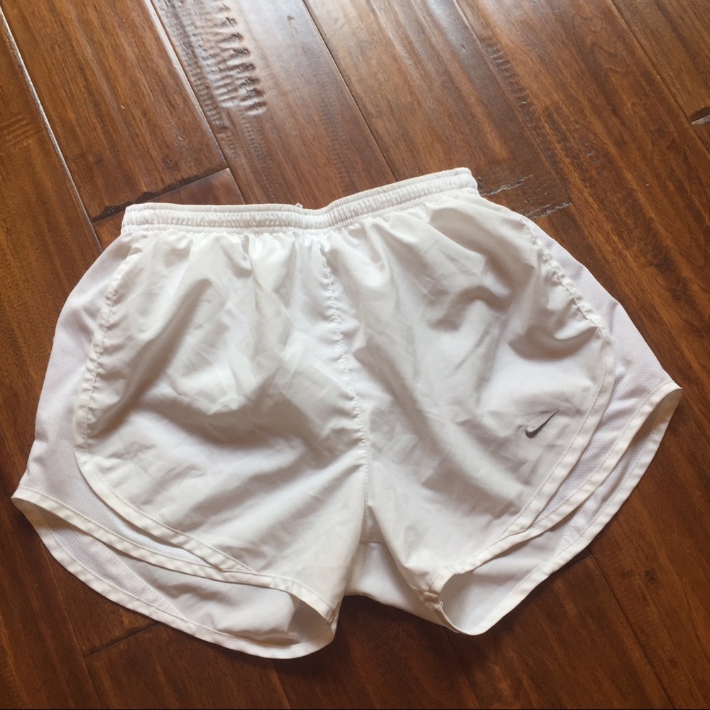 Nike Women's Dri-Fit Tempo Shorts White Size Small
