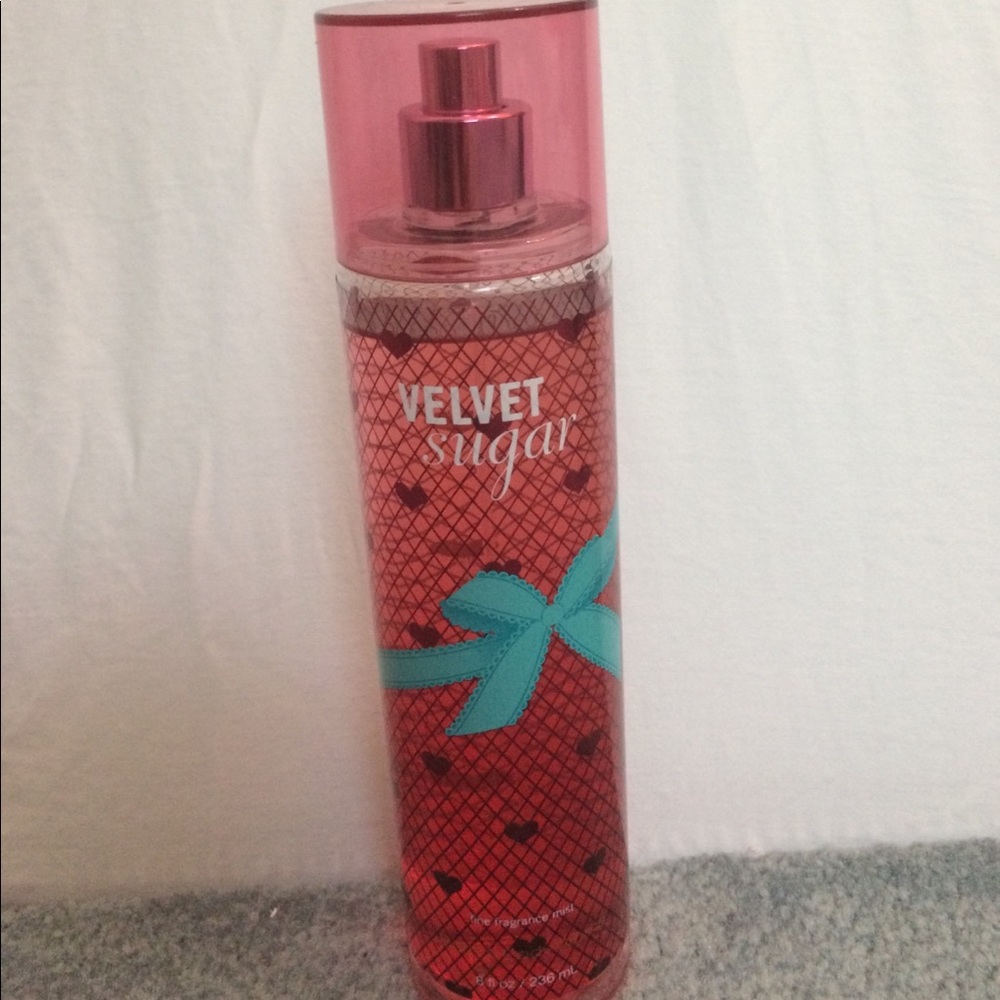B&BW gently used velvet sugar fine fragrance mist