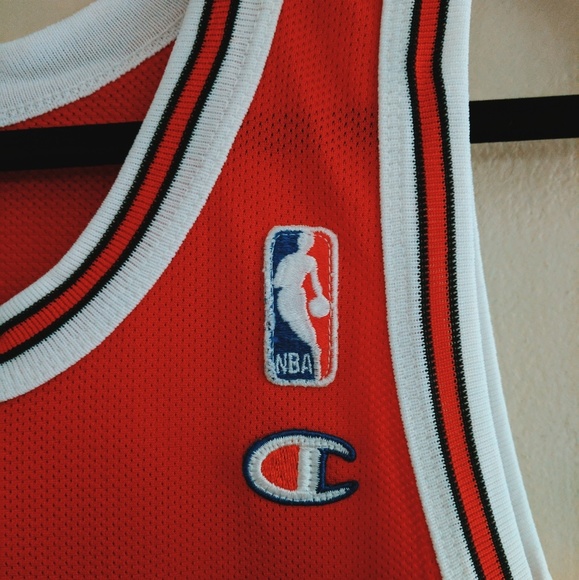 Vintage Champion Michael Jordan #23 Chicago Bulls NBA Jersey – Men’s 40 (Medium) - Picture 3 of 4