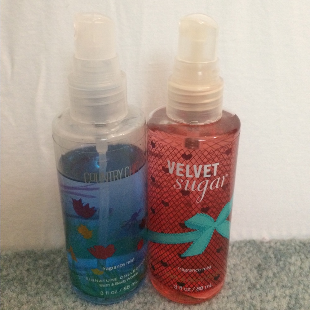 B&BW country chic and velvet sugar travel bundle