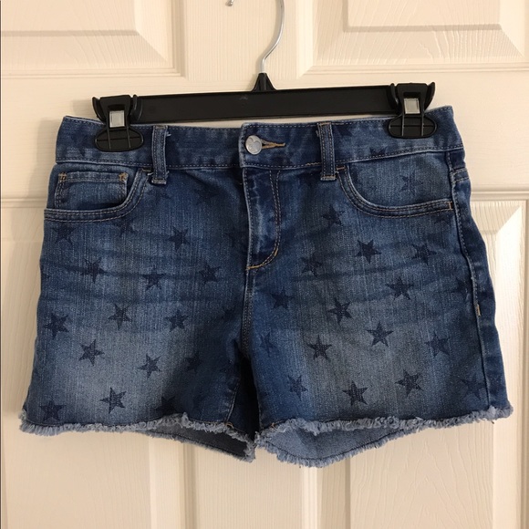 Old Navy star patterned denim shorts - Picture 1 of 1