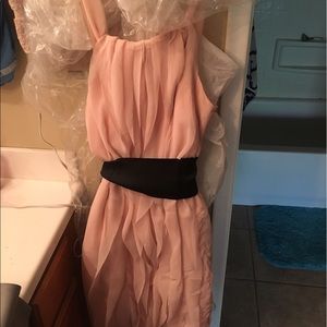 White by Vera Wang bridesmaid dress blush size 2