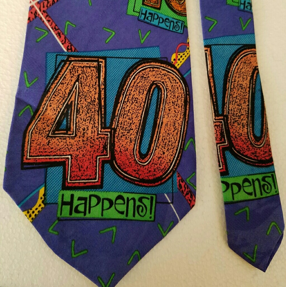 Old "Tie" mer Mens tie 40 Happens