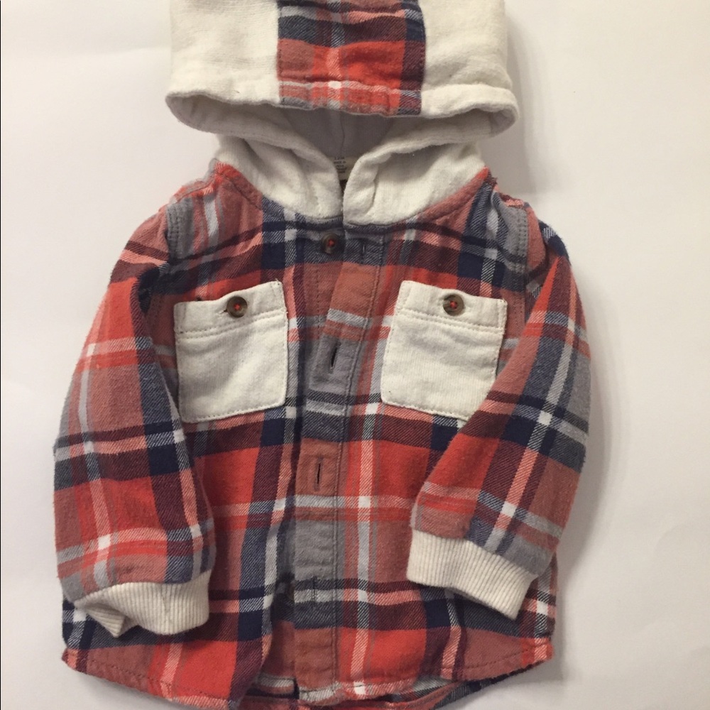 Tucker and Tate button up jacket with hood
